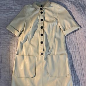 XS Zara Faux Leather Dress
